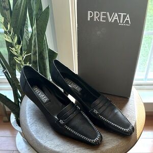 Prevata Women Black Heels